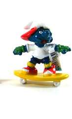 SMURF, and more Smurfs - Sport Smurf skateboard