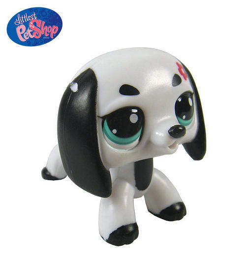 Last one - Littlest pet shop, Motion / Walkables - Dachshund white