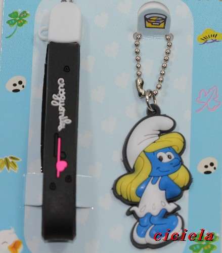 Charms / Phone charms, Smurfette