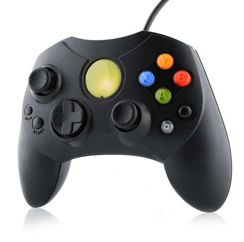 Wired Game Controller Joystick for Xbox - Black