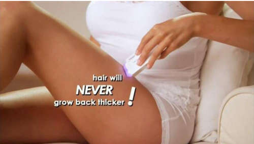 Touching lady Hair Remover Instant & Pain Free Laser Hair Removal Safely Remover Hair Fa