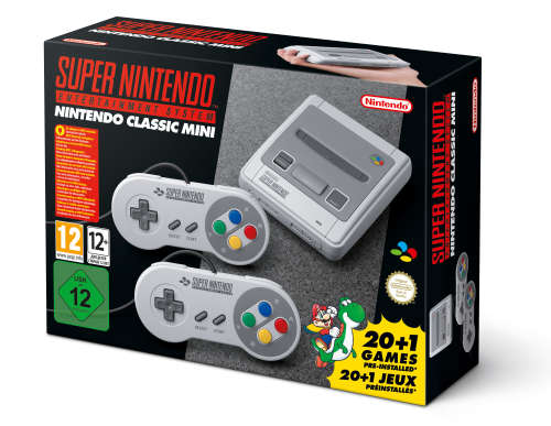 Nintendo Classic Mini 16-bit Super Nintendo Console (SNES)(brand new)