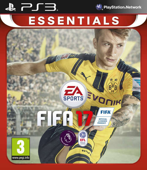 PS3 FIFA Soccer 17 - Essentials (brand new)
