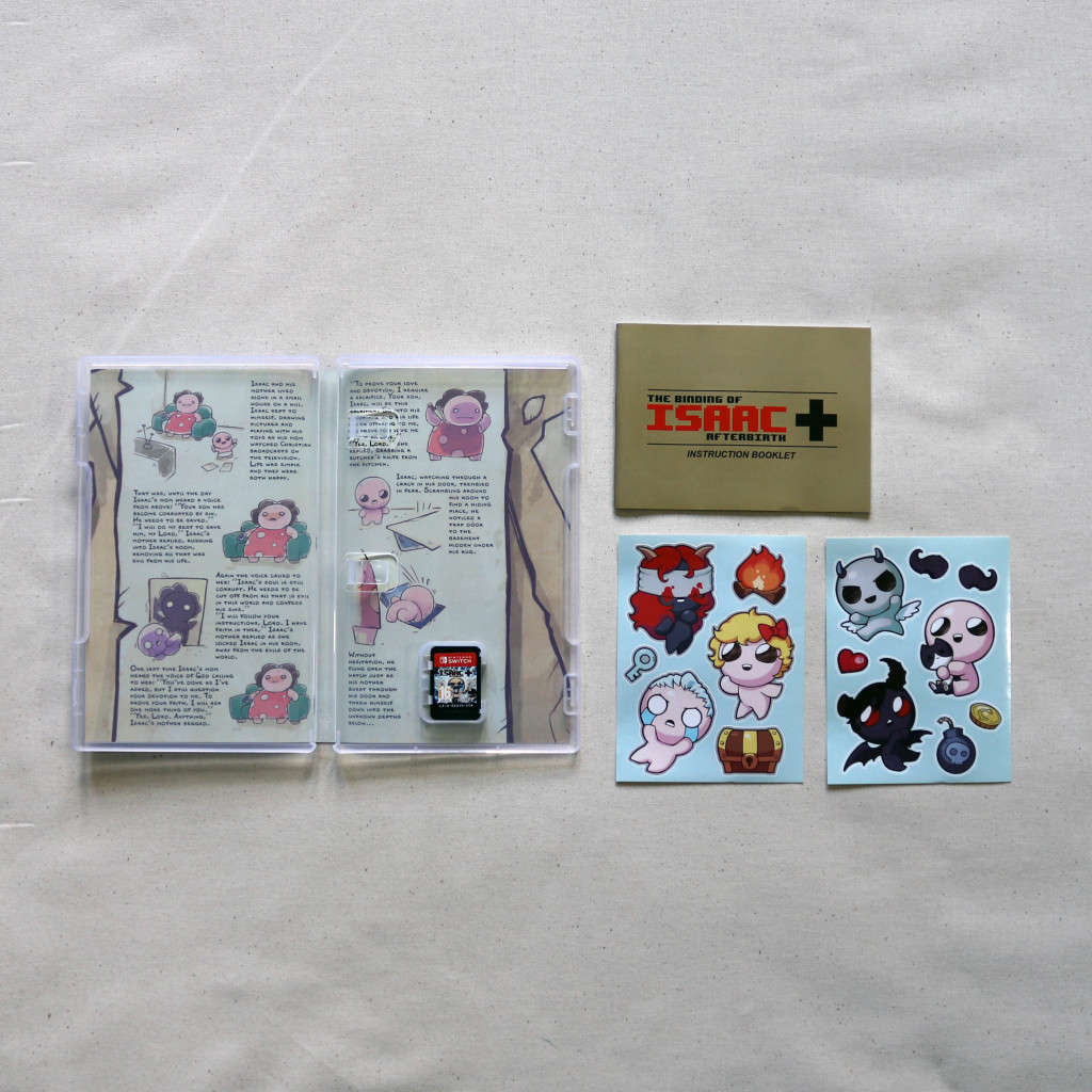 Binding of Isaac: Afterbirth | Nintendo Switch | Complete With Booklet & Sticker