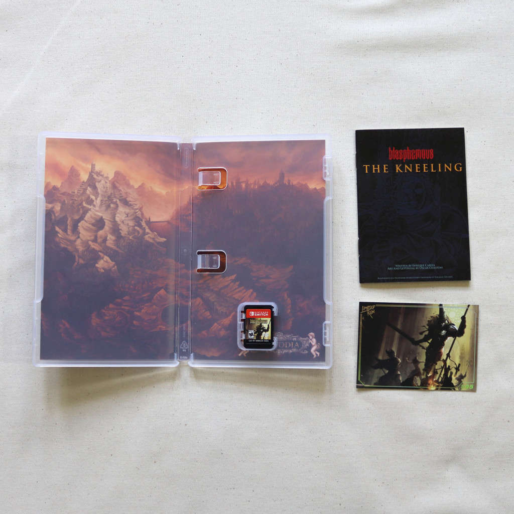 EXTREMELY RARE collector`s item - Nintendo Switch - Blasphemous - Limited Run Games #52