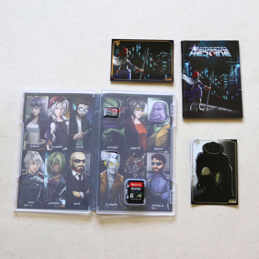 VERY RARE COLLECTOR`S ITEM - Nintendo Switch - Cosmic Star Heroine