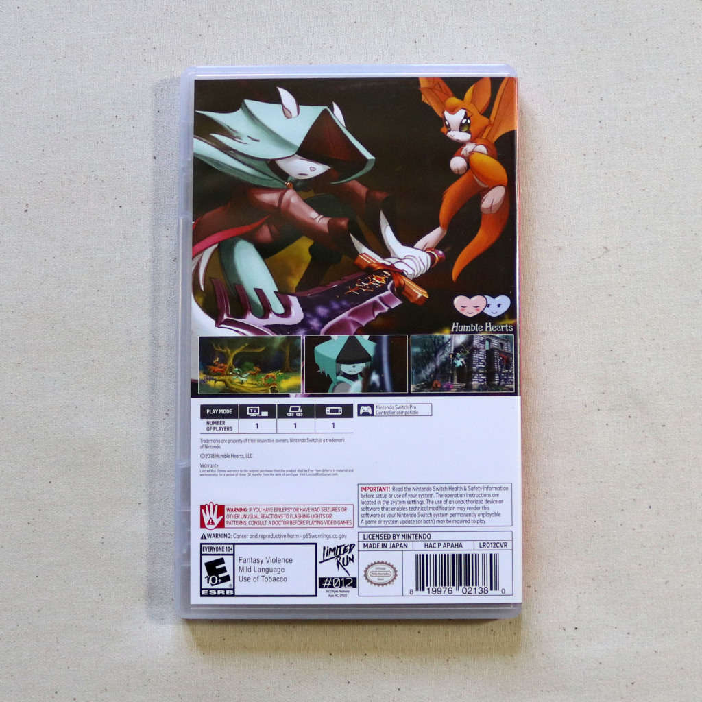 VERY RARE COLLECTOR`S ITEM - BARGAIN PRICE! - Dust: An Elysian Tail - Limited Run Games #12