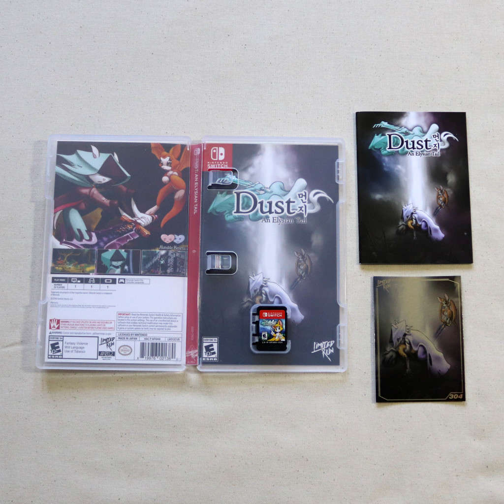 VERY RARE COLLECTOR`S ITEM - BARGAIN PRICE! - Dust: An Elysian Tail - Limited Run Games #12