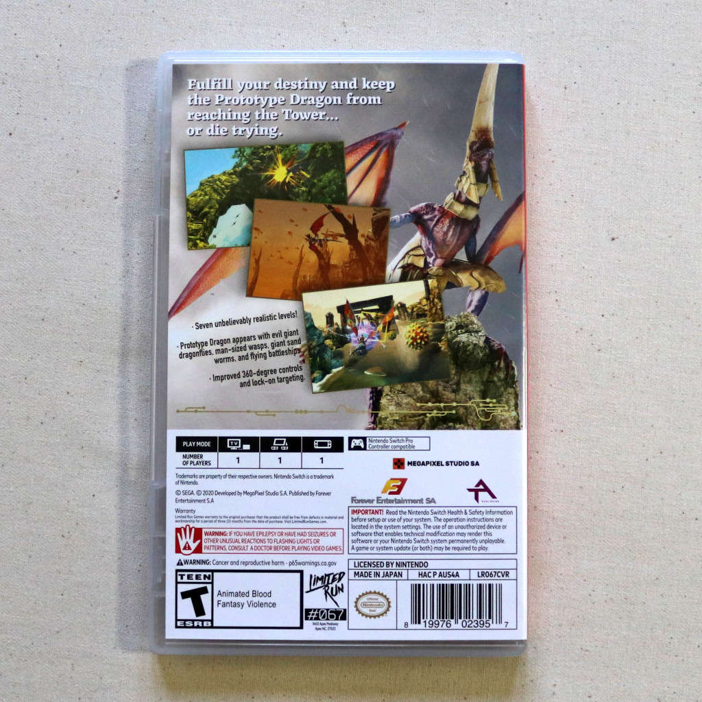 Nintendo Switch - Panzer Dragoon: Remake - Limited Run Games #67