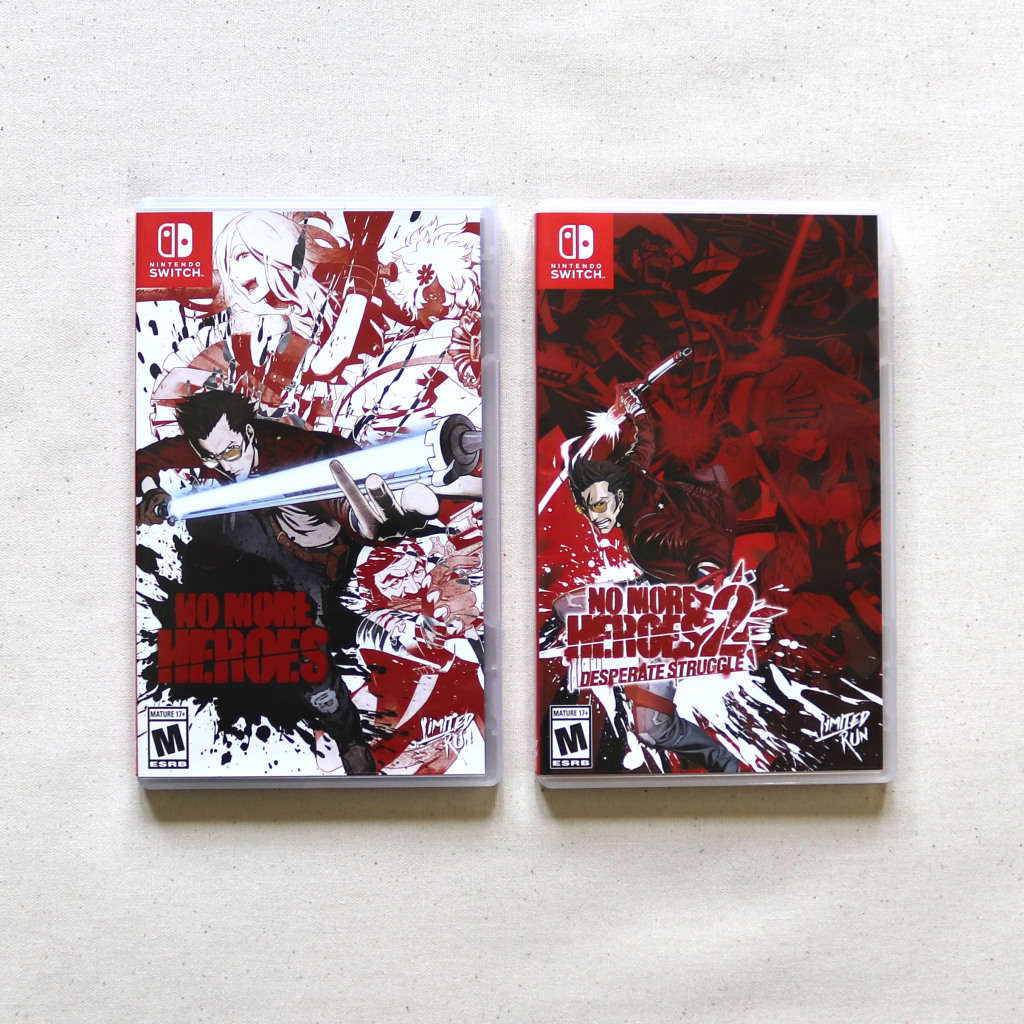 2X GAME BUNDLE! Nintendo Switch - No More Heroes & No More Heroes 2: Desperate Struggle
