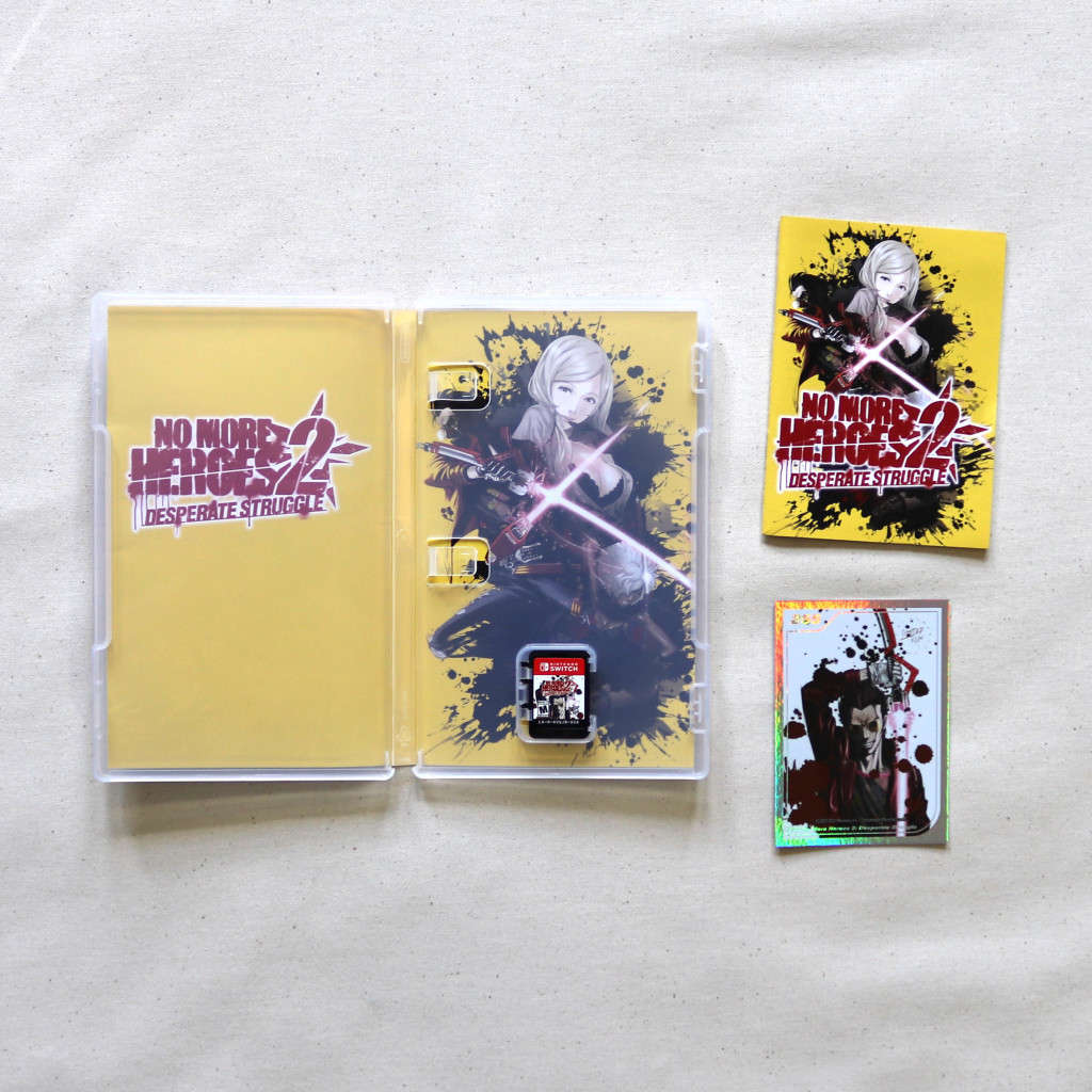2X GAME BUNDLE! Nintendo Switch - No More Heroes & No More Heroes 2: Desperate Struggle