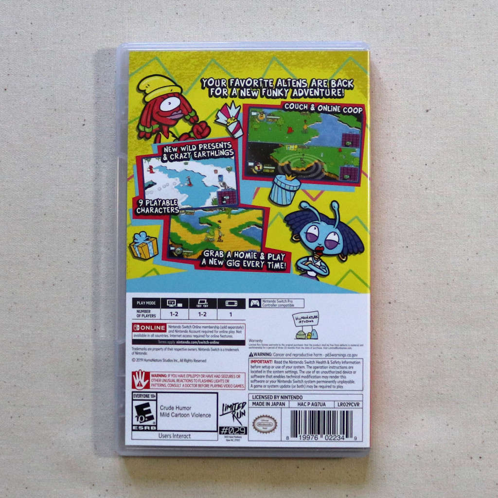 Nintendo Switch - ToeJam & Earl: Back in the Groove - Limited Run Games #29