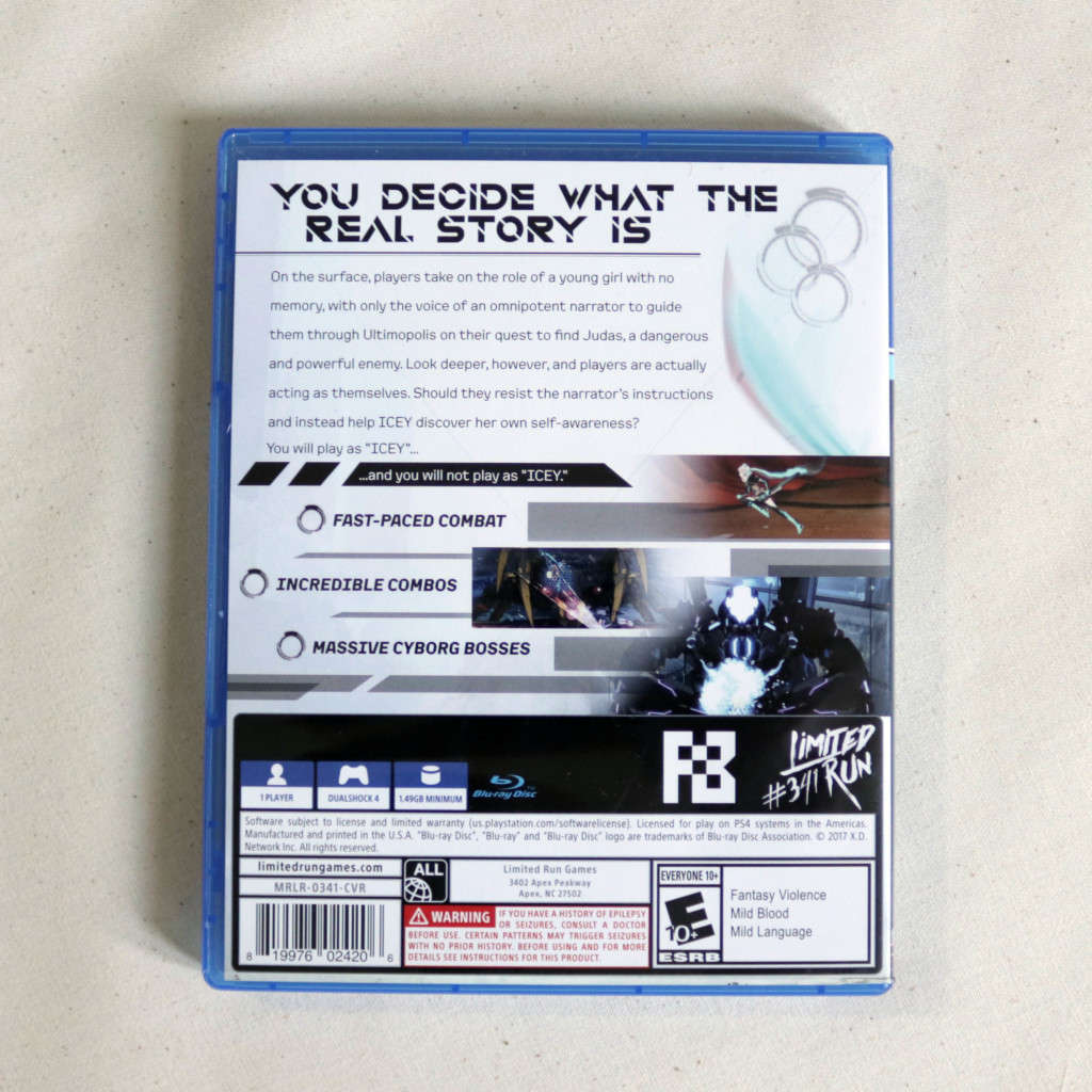 PlayStation 4 (PS4) - ICEY - Limited Run Games #341