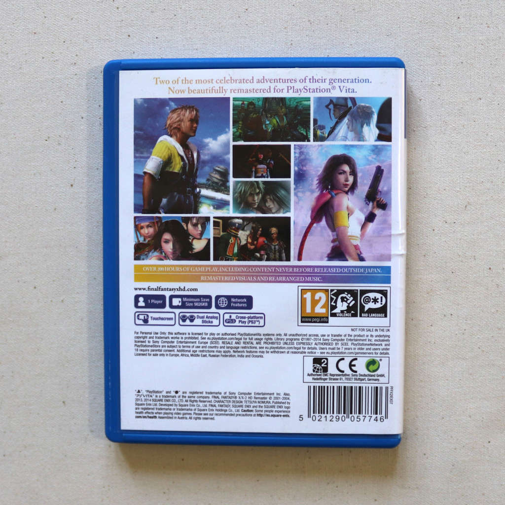 PlayStation Vita - FINAL FANTASY X X2 10 HD Remaster