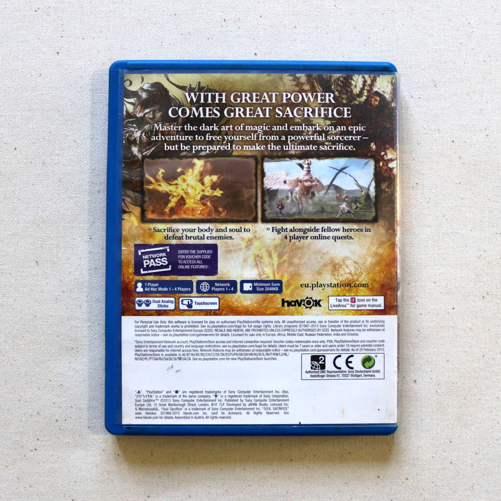 PlayStation Vita - Soul Sacrifice