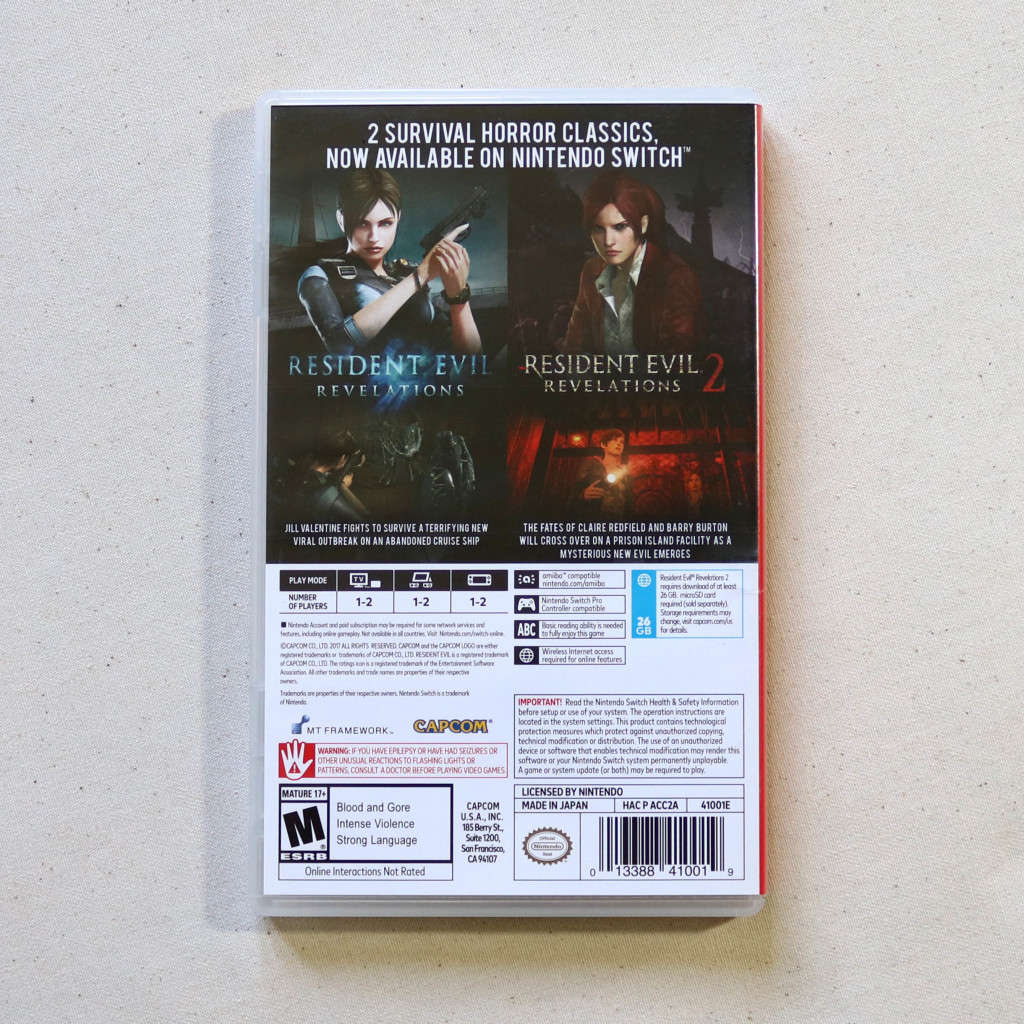 Nintendo Switch - Resident Evil Revelations Collection