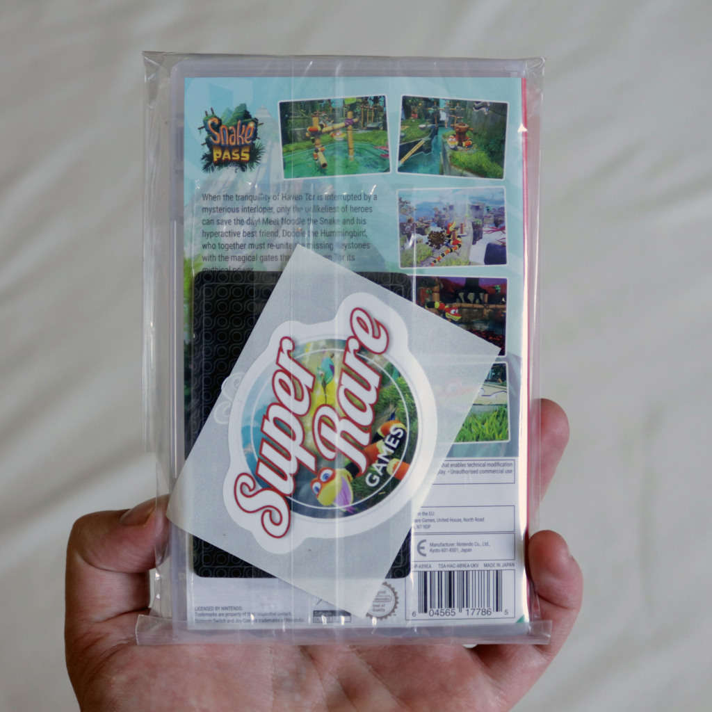 Nintendo Switch - Snake Pass - SRG#7 - NEW AND UNOPENED! COLLECTOR`S ITEM.
