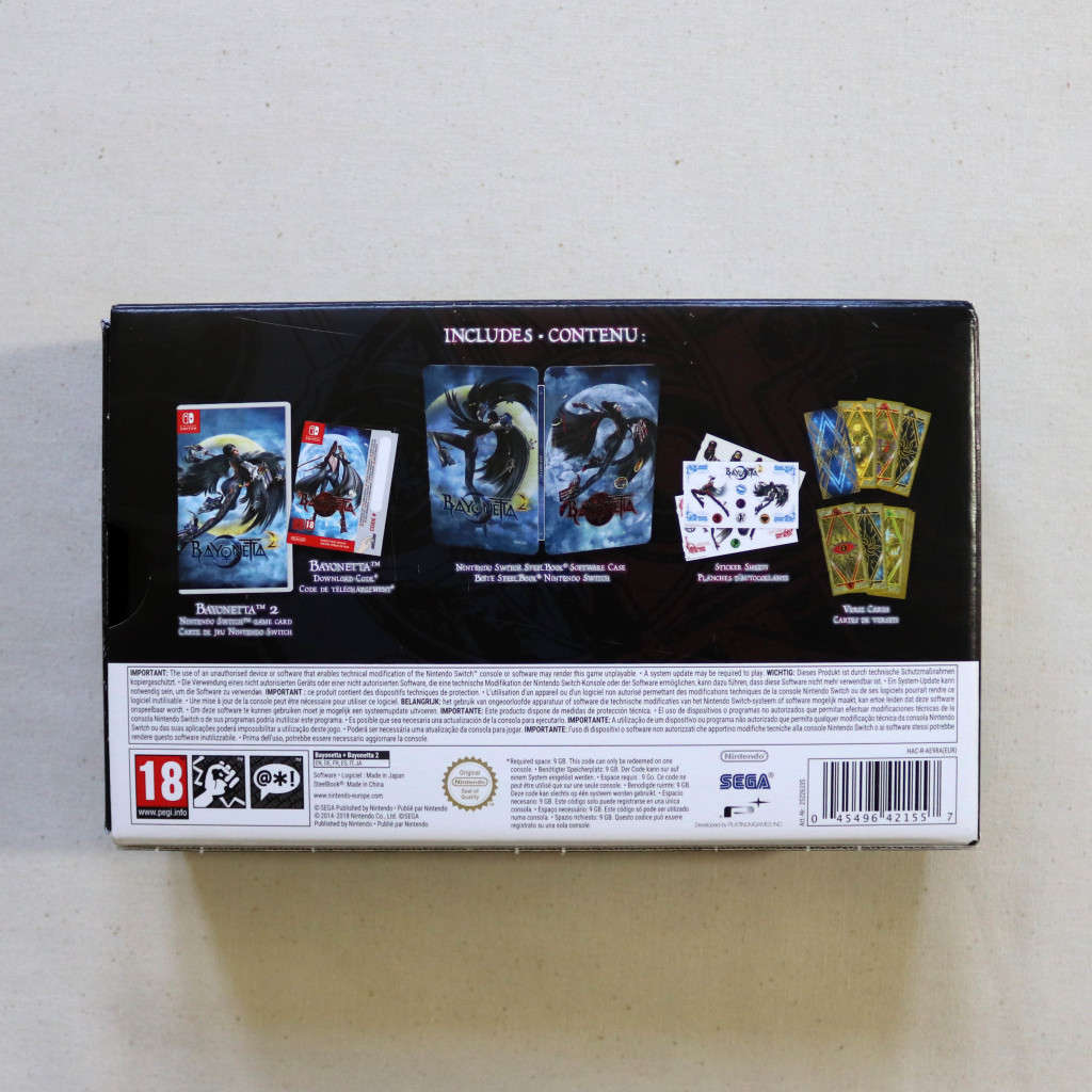 Nintendo Switch - Bayonetta 1 + 2 Special Edition - RARE!