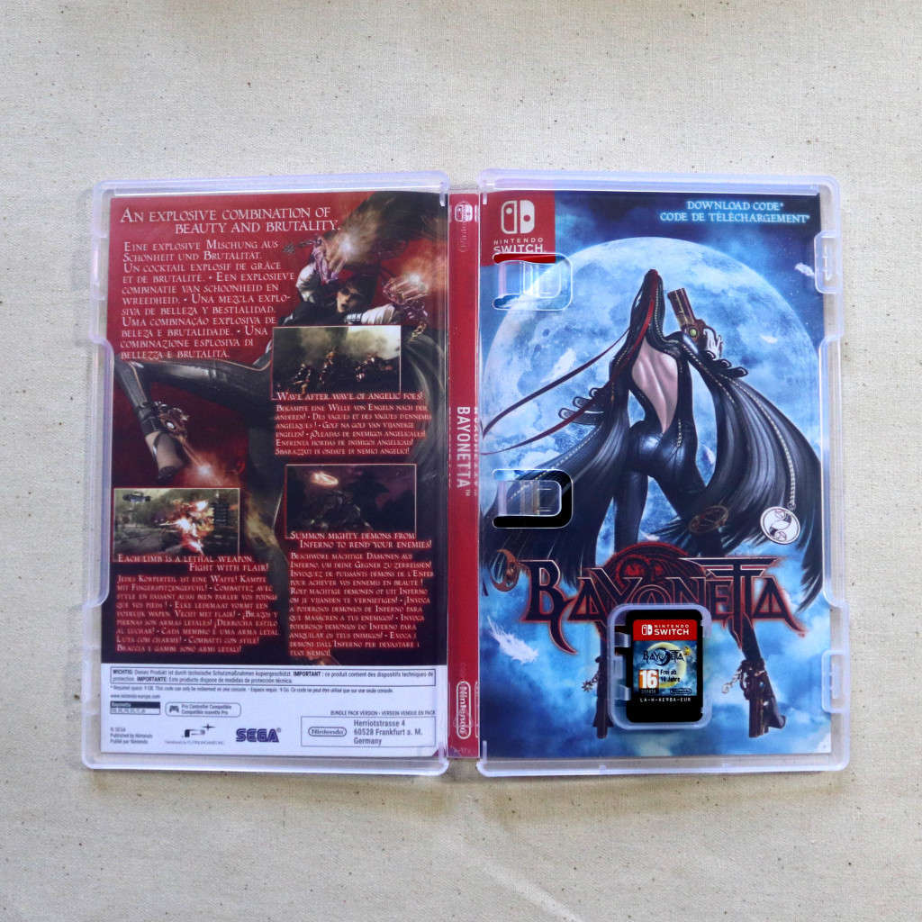 Nintendo Switch - Bayonetta 1 + 2 Special Edition - RARE!