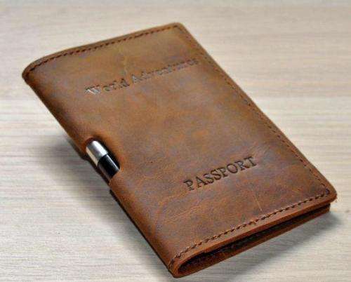 Leather Passport Cover