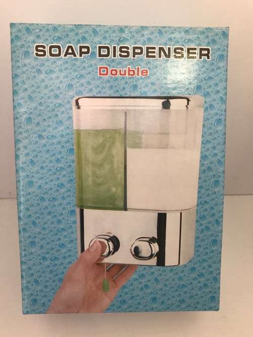 Bathroom Soap/ Shampoo Dispenser Double