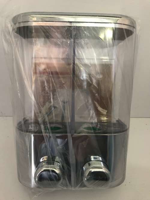 Bathroom Soap/ Shampoo Dispenser Double