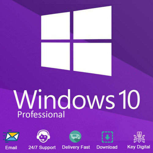 WINDOWS 10 PRO LICENCE KEY 32/64 BIT (INSTANT DELIVERY)