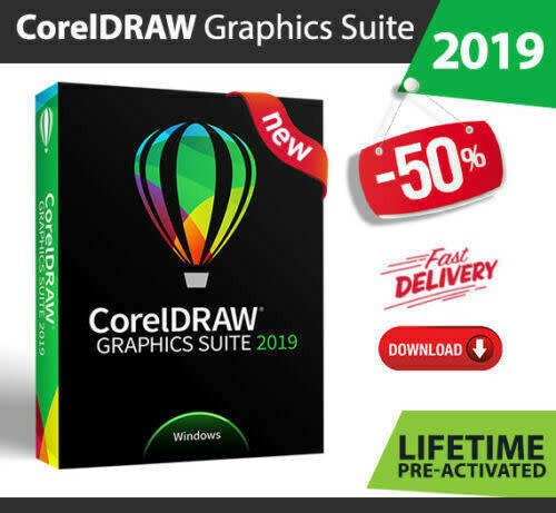 CorelDRAW Graphics Suite 2019 Instant Delivry (Lifetime Activated)