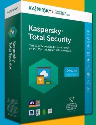 Kaspersky TOTAL Security 2020 | 5 PC Devices 1 YEAR