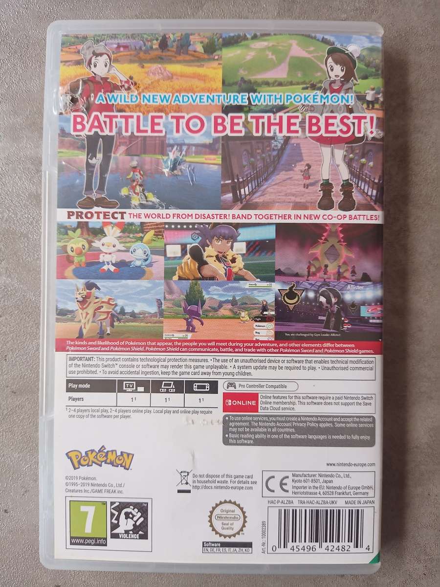 Pokemon Shield  (Nintendo Switch)