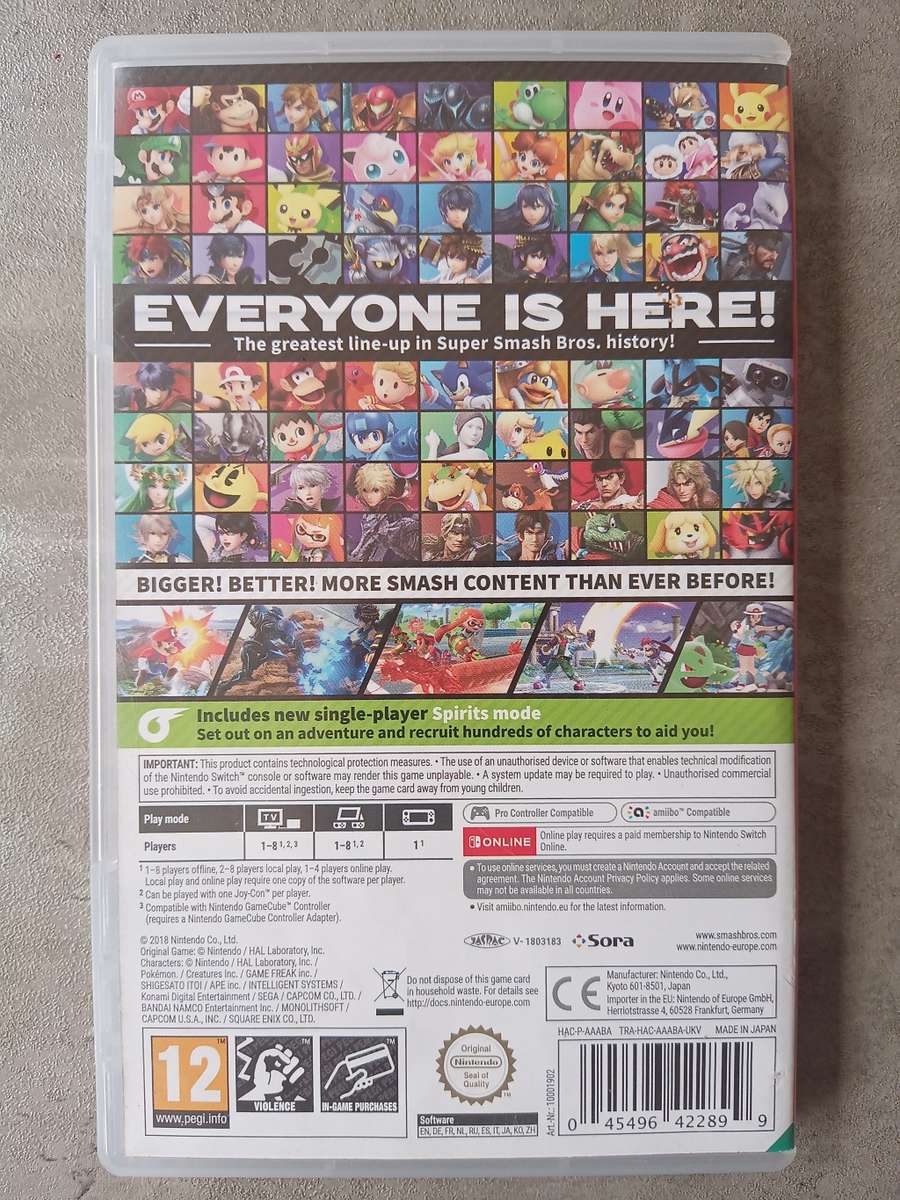 Super Smash Bros Ultimate  (Nintendo Switch)
