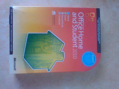 Microsoft Office Home and Student 2010