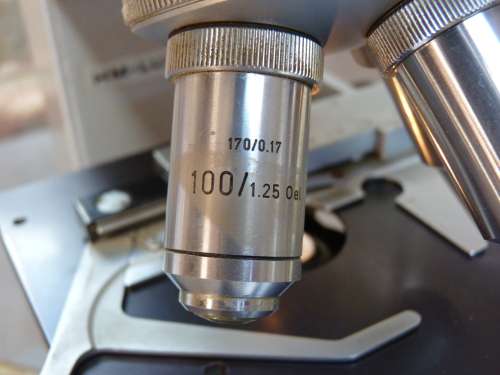 Ernst Leitz Wetzar HM-LUX Microscope  #914453 Made in Germany, from ca. 1975, Collectors Item