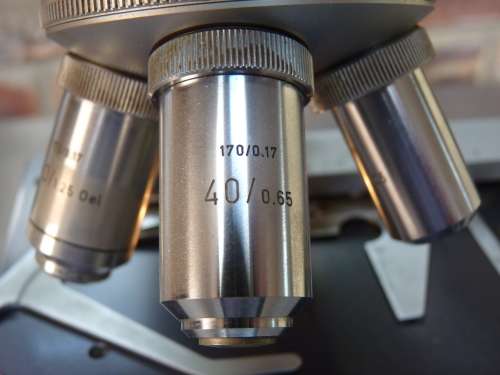 Ernst Leitz Wetzar HM-LUX Microscope  #914453 Made in Germany, from ca. 1975, Collectors Item