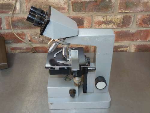 Ernst Leitz Wetzar HM-LUX Microscope  #914453 Made in Germany, from ca. 1975, Collectors Item