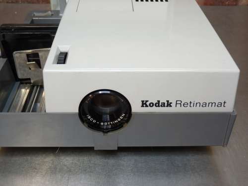 KODAK RETINAMAT PROJECTOR 100W with PROJAR 85MM LENS in working condition / VINTAGE