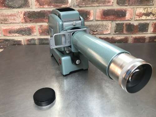LEITZ PRADO 66 SLIDE PROJECTOR 250W with 2 LENSES FOR SLIDES 36MM AND 6X6 COLLECTORS ITEM