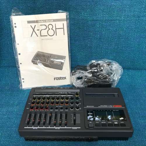 FOSTEX X-28H MULTITRACKER  HIGH SPEED  4 TRACK CASSETTE AUDIO RECORDER