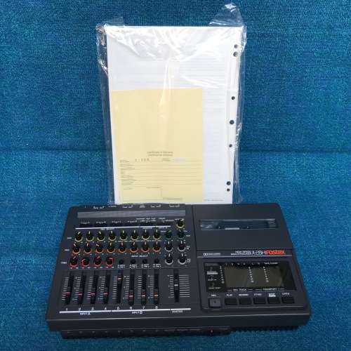 FOSTEX X-28H MULTITRACKER  HIGH SPEED  4 TRACK CASSETTE AUDIO RECORDER