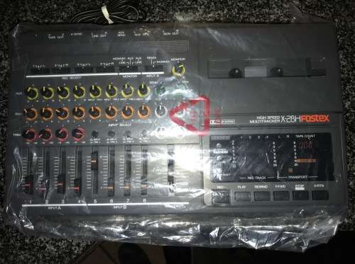 FOSTEX X-28H MULTITRACKER  HIGH SPEED  4 TRACK CASSETTE AUDIO RECORDER