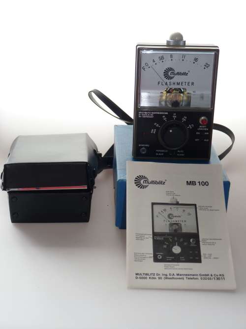 Multiblitz Flashmeter MB 100  Made in W.Germany