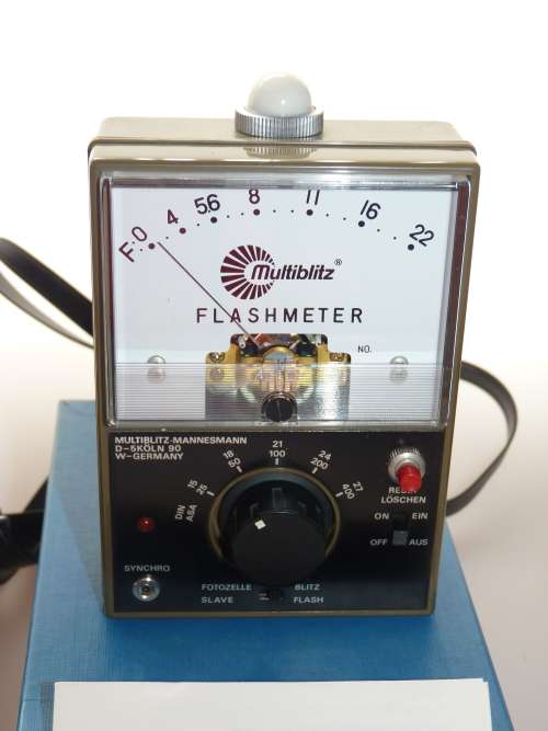 Multiblitz Flashmeter MB 100  Made in W.Germany