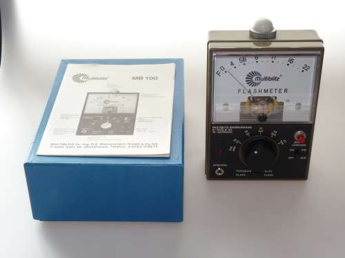 Multiblitz Flashmeter MB 100  Made in W.Germany