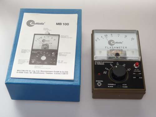 Multiblitz Flashmeter MB 100  Made in W.Germany