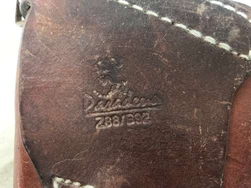 PASADENA  Z88 - B92 LEATHER HOLSTER