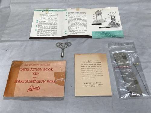 Schatz 400 day clock  vintage collectors item working