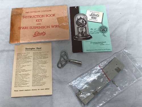 Schatz 400 day clock  vintage collectors item working