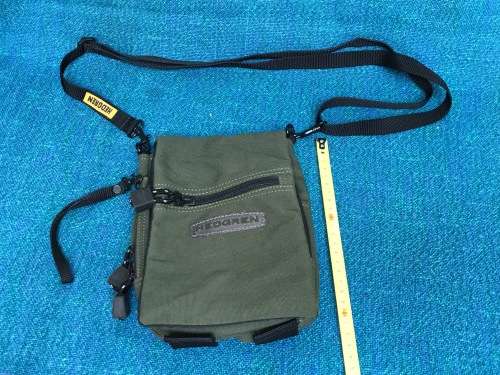 Hedgren canvas cross body bag,forbelt or shoulder bag 17cm x 20cm x 5-8cm, in good condition