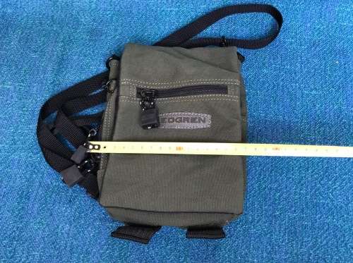 Hedgren canvas cross body bag,forbelt or shoulder bag 17cm x 20cm x 5-8cm, in good condition