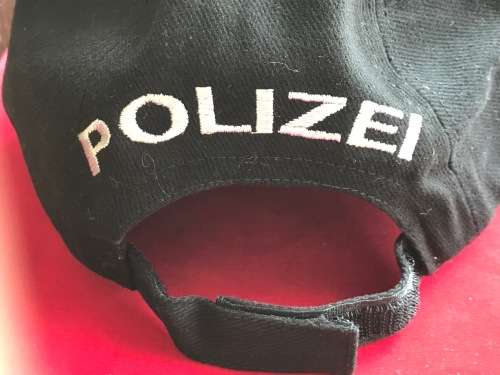 Baseball cap from Germany:  Polizei , Hessen , new
